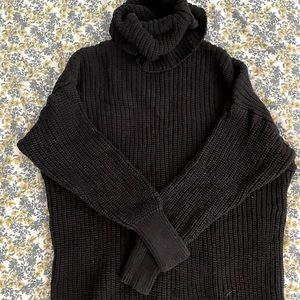 American Apparel oversized cowl knit sweater